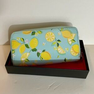 Trina Turk Lemon Wallet NWT
